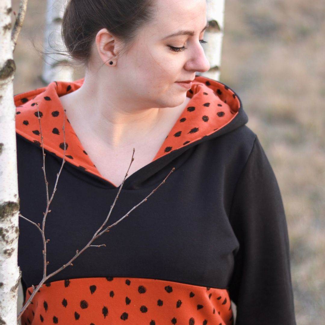 Schnittmuster Damen Hoodie Valeria Gr. 34-54 - Sewando