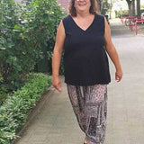 Schnittmuster Haremshose, Yogahose BAHIA (36-58) : - Sewando