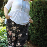 Schnittmuster Haremshose, Yogahose BAHIA (36-58) : - Sewando