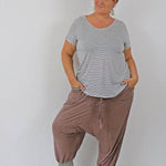 Schnittmuster Haremshose, Yogahose BAHIA (36-58) : - Sewando
