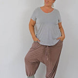Schnittmuster Haremshose, Yogahose BAHIA (36-58) : - Sewando