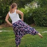 Schnittmuster Haremshose, Yogahose BAHIA (36-58) : - Sewando