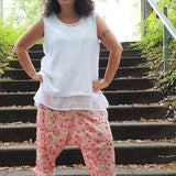 Schnittmuster Haremshose, Yogahose BAHIA (36-58) : - Sewando