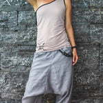 Schnittmuster Haremshose, Yogahose BAHIA (36-58) : - Sewando