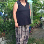 Schnittmuster Haremshose, Yogahose BAHIA (36-58) : - Sewando