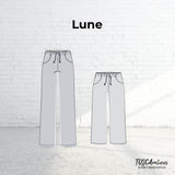Schnittmuster Damen Hose Lune Gr. 34-54 A4-/ Großformat-Datei - Sewando