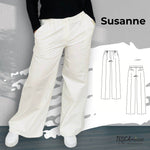 Schnittmuster Damen Hose Susanne Gr. 34-54 - Sewando