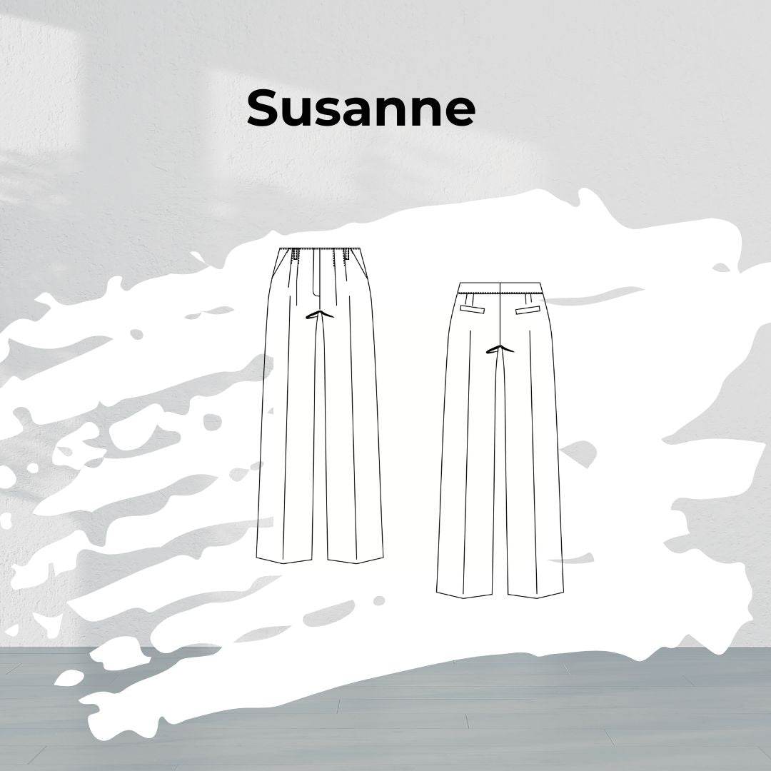 Schnittmuster Damen Hose Susanne Gr. 34-54 - Sewando