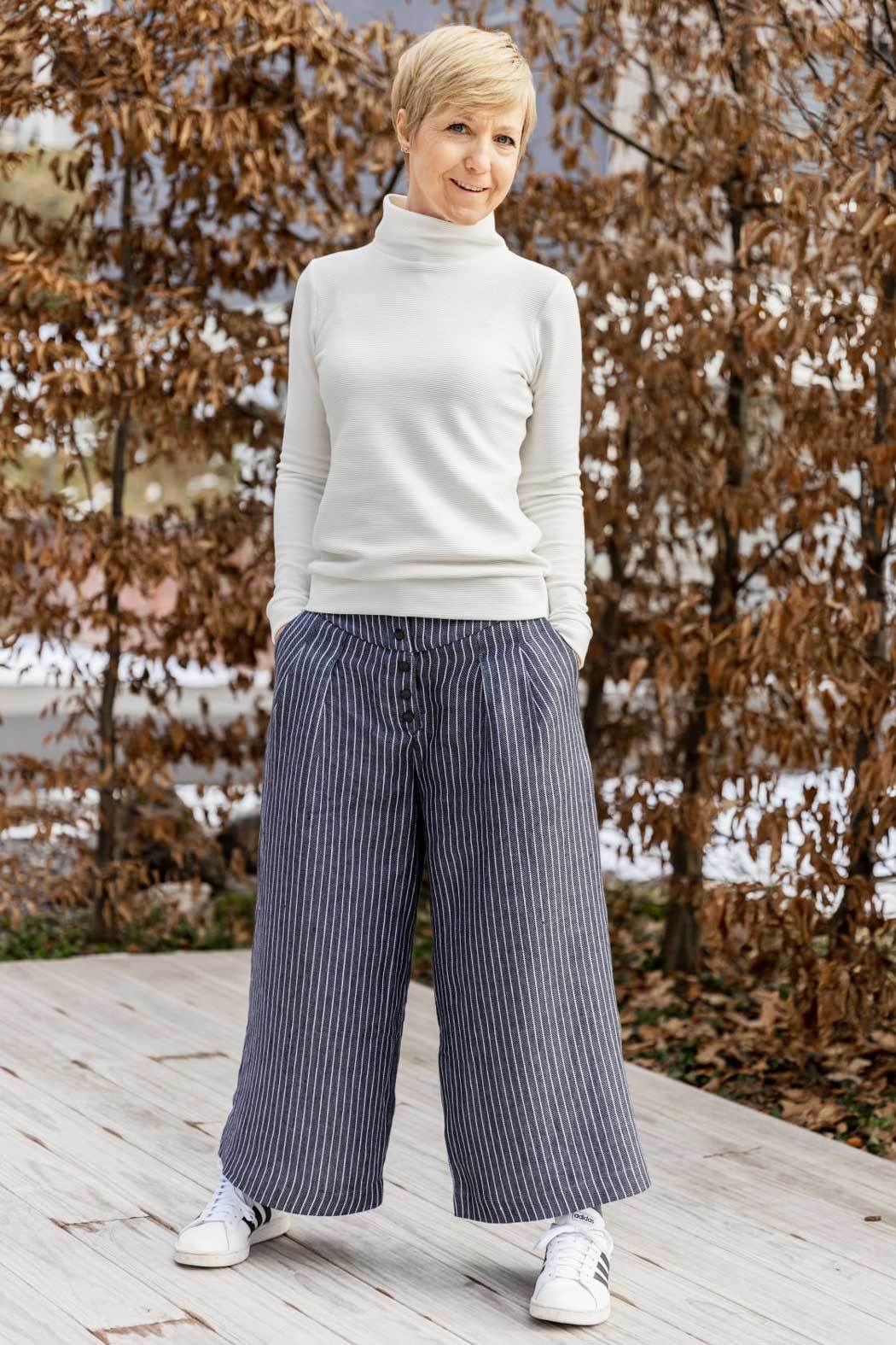Schnittmuster Hosenrock Culotte JOJOBA (34-48) - Sewando