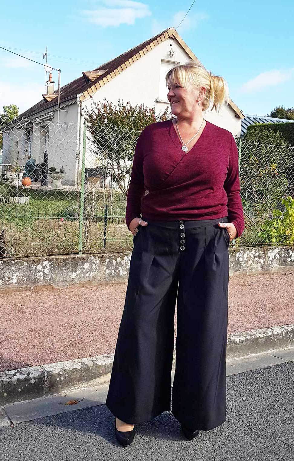 Schnittmuster Hosenrock Culotte JOJOBA (34-48) - Sewando