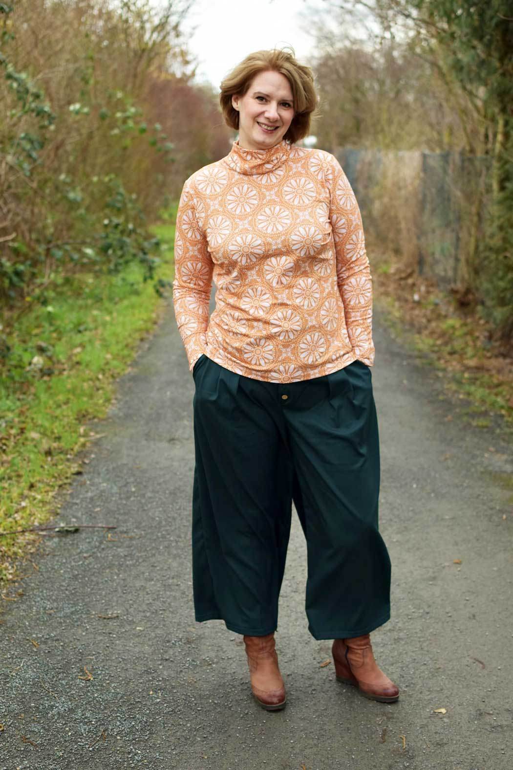 Schnittmuster Hosenrock Culotte JOJOBA (34-48) - Sewando