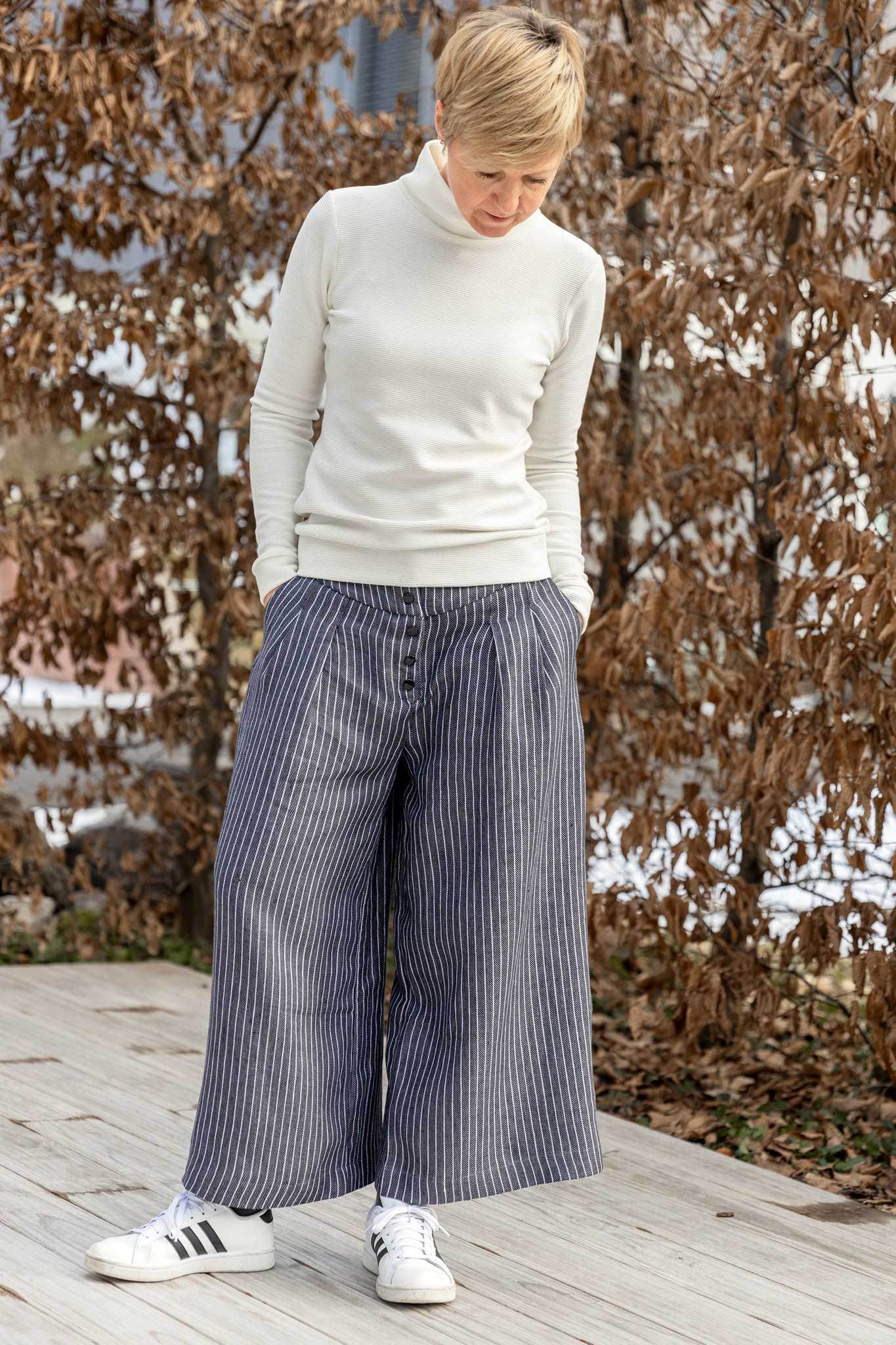 Schnittmuster Hosenrock Culotte JOJOBA (34-48) - Sewando