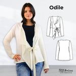 Schnittmuster Damen Jacke Odile Gr. 34-54 - Sewando
