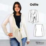 Schnittmuster Damen Jacke Odile Gr. 34-54 - Sewando
