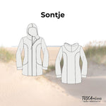 Schnittmuster Damen Steppjacke SONTJE Gr. 34-54 - Sewando