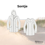 Schnittmuster Damen Steppjacke SONTJE Gr. 34-54 - Sewando