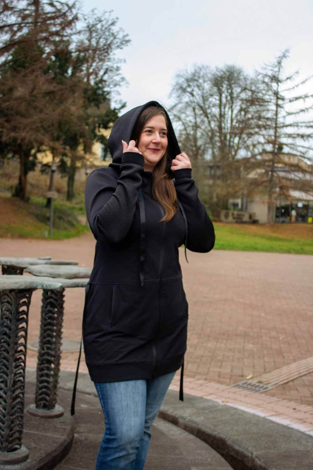 Schnittmuster Sweatjacke „Aufwind gen Süden“ Damen Gr. 32 - 62 - Sewando