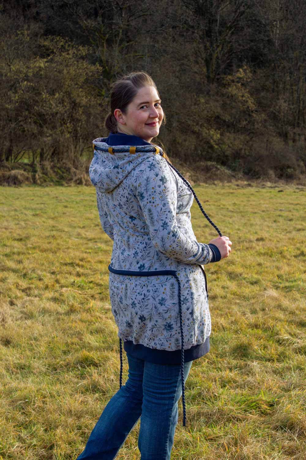 Schnittmuster Sweatjacke „Aufwind gen Süden“ Damen Gr. 32 - 62 - Sewando