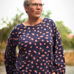 Schnittmuster Jersey Bluse CASTANHA (32-56) - Sewando