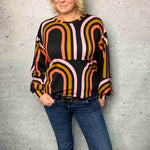 Schnittmuster Jersey Bluse CASTANHA (32-56) - Sewando