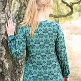 Schnittmuster Jersey Bluse CASTANHA (32-56) - Sewando