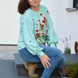 Schnittmuster Jersey Bluse CASTANHA (32-56) - Sewando