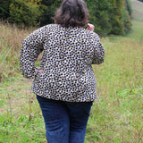 Schnittmuster Jersey Bluse CASTANHA (32-56) - Sewando