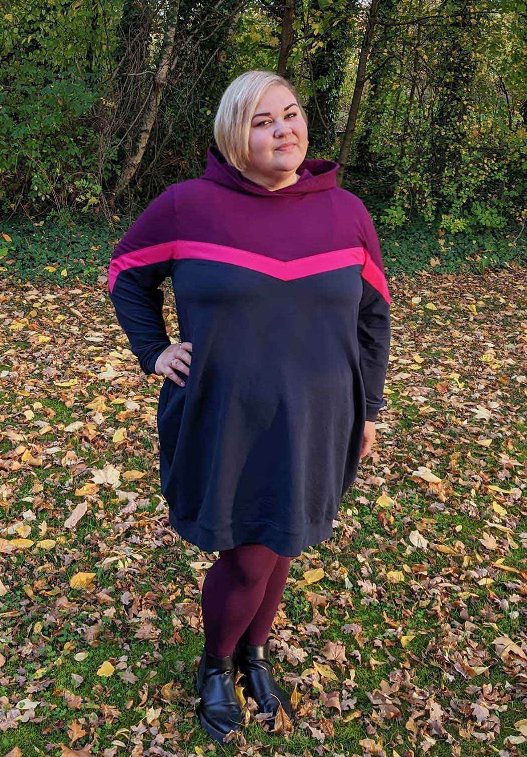 Schnittmuster Ballonkleid Sweater CALOR (34-56) - Sewando
