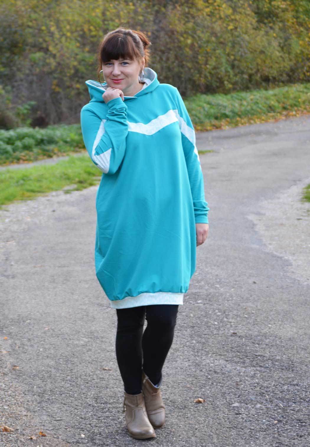 Schnittmuster Ballonkleid Sweater CALOR (34-56) - Sewando