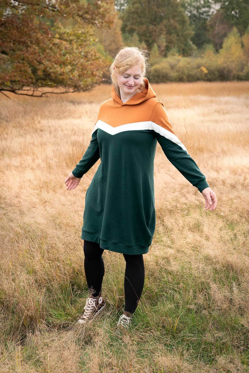 Schnittmuster Ballonkleid Sweater CALOR (34-56) - Sewando
