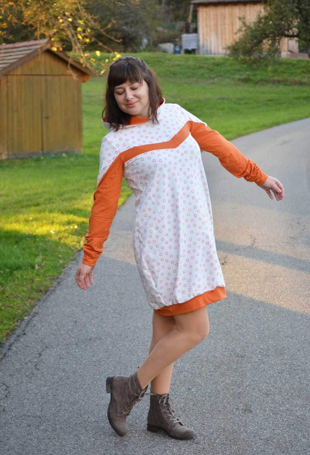 Schnittmuster Ballonkleid Sweater CALOR (34-56) - Sewando