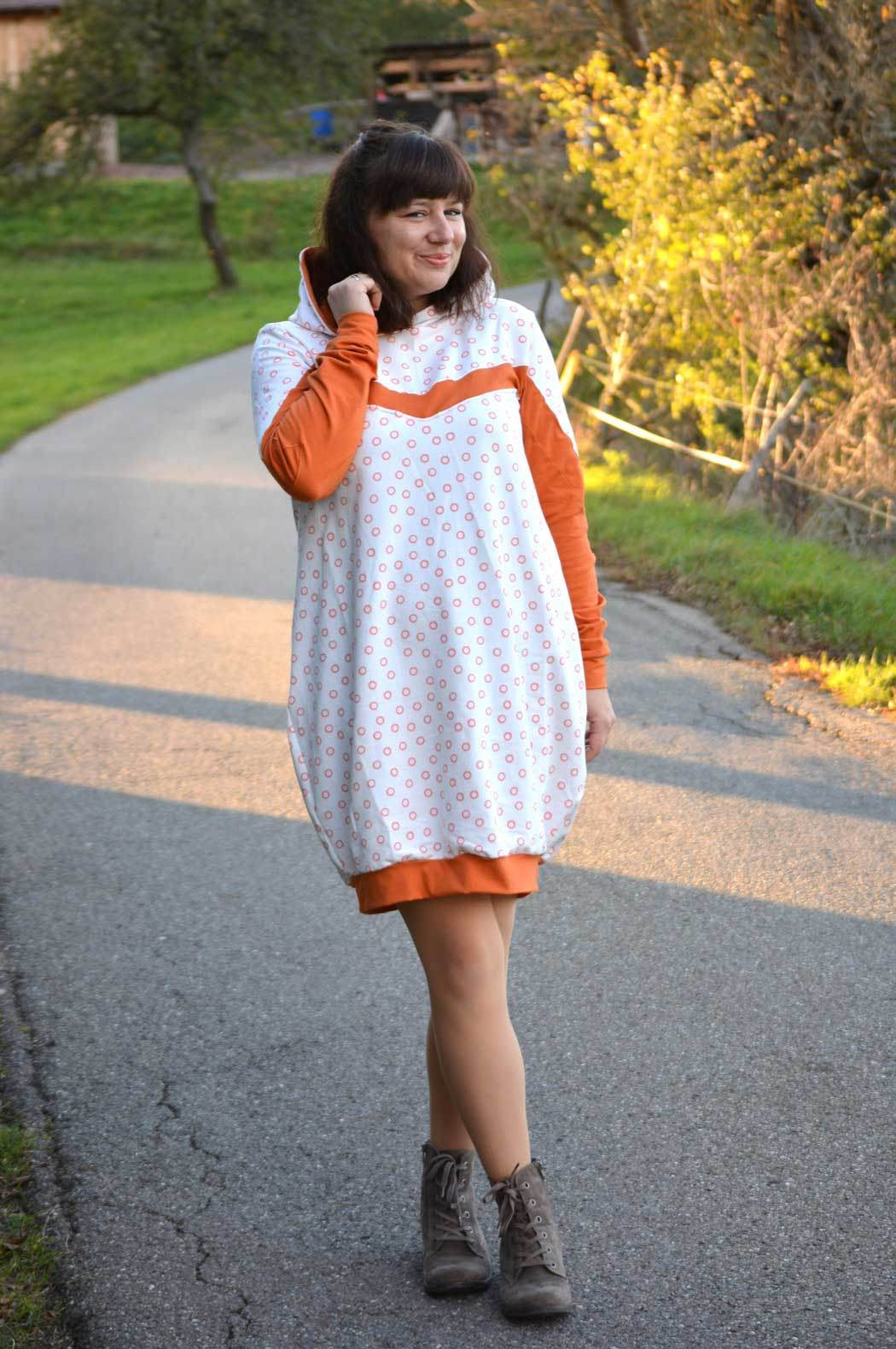 Schnittmuster Ballonkleid Sweater CALOR (34-56) - Sewando