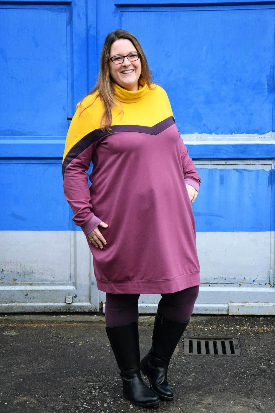 Schnittmuster Ballonkleid Sweater CALOR (34-56) - Sewando