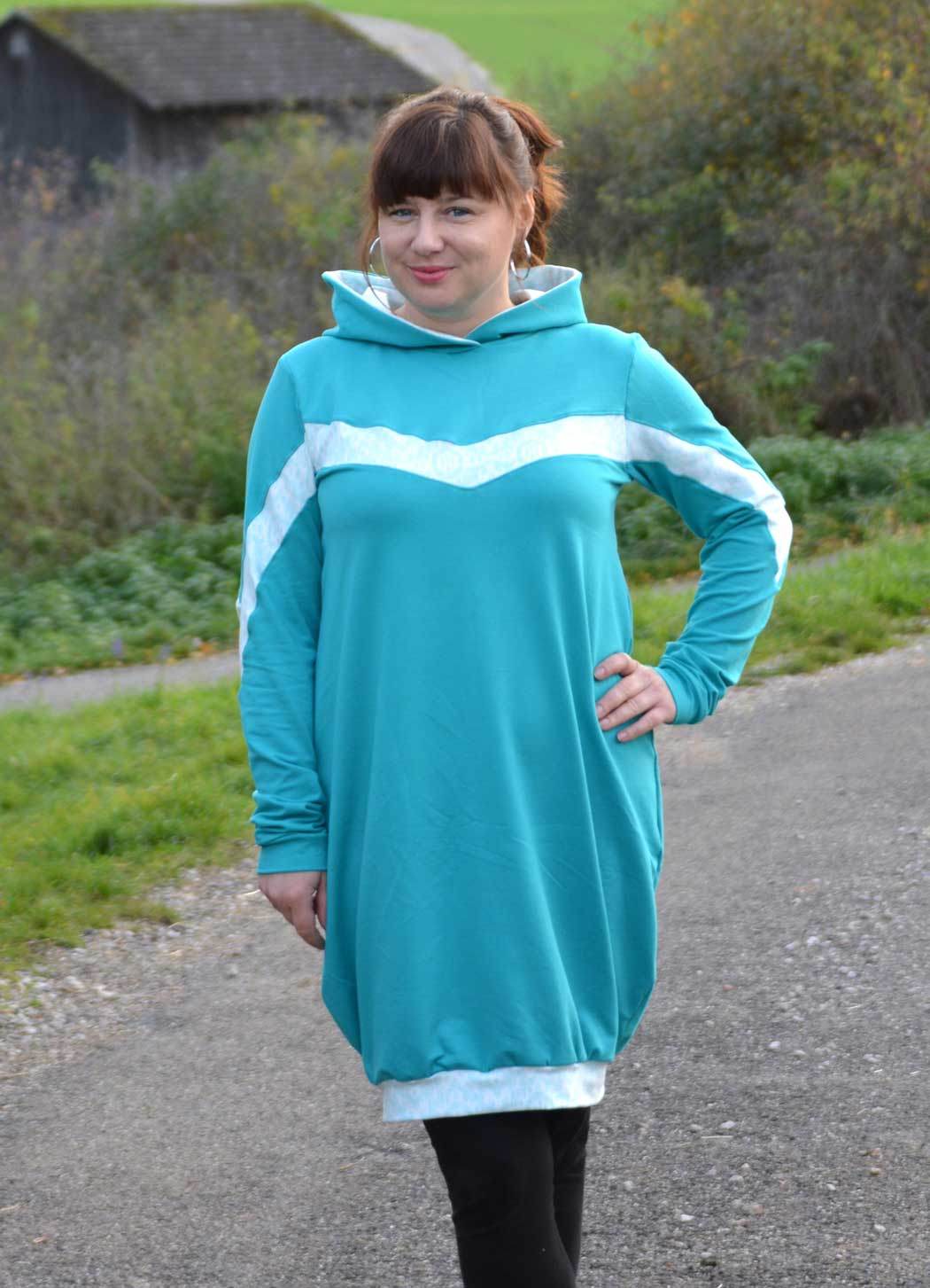Schnittmuster Ballonkleid Sweater CALOR (34-56) - Sewando