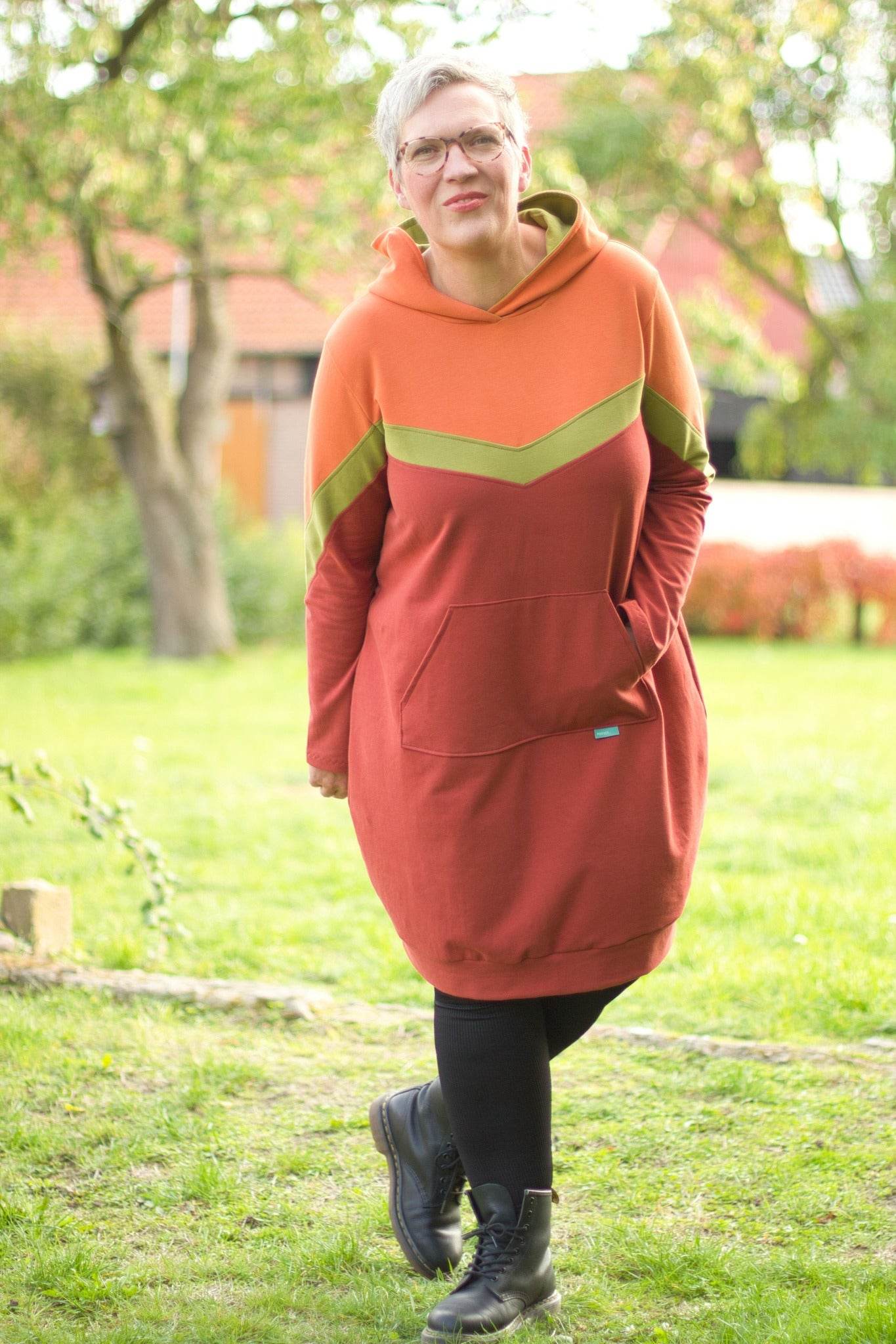 Schnittmuster Ballonkleid Sweater CALOR (34-56) - Sewando