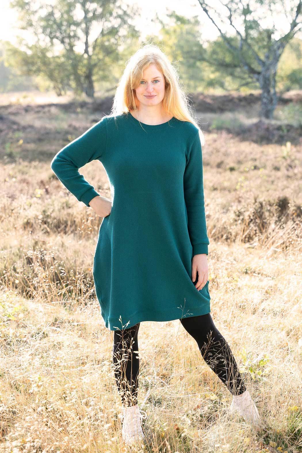 Schnittmuster Ballonkleid Sweater CALOR (34-56) - Sewando