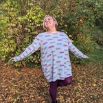 Schnittmuster Ballonkleid Sweater CALOR (34-56) - Sewando