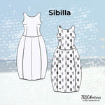 Schnittmuster Damen Kleid Sibilla Gr. 34-54 - Sewando