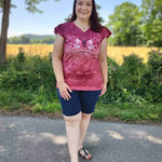 Schnittmuster Raglanshirt/-kleid „Ein zarter Flügelschlag“ Damen Gr. 32 - 58 : - Sewando
