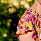 Schnittmuster Raglanshirt/-kleid „Ein zarter Flügelschlag“ Damen Gr. 32 - 58 : - Sewando