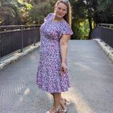 Schnittmuster Raglanshirt/-kleid „Ein zarter Flügelschlag“ Damen Gr. 32 - 58 : - Sewando