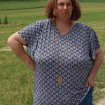 Schnittmuster Raglanshirt/-kleid „Ein zarter Flügelschlag“ Damen Gr. 32 - 58 : - Sewando