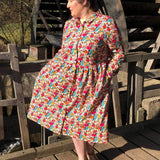 Schnittmuster Hemdblusenkleid BELLA DONA (34-56) : - Sewando