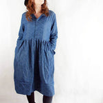Schnittmuster Hemdblusenkleid BELLA DONA (34-56) : - Sewando