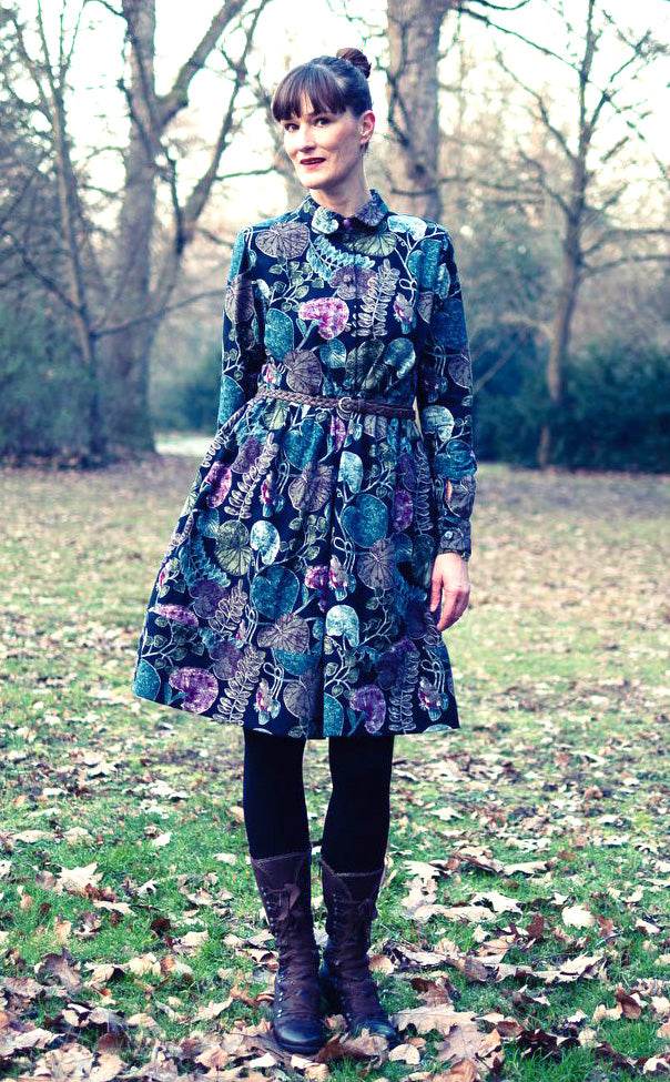 Schnittmuster Hemdblusenkleid BELLA DONA (34-56) : - Sewando