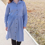 Schnittmuster Hemdblusenkleid BELLA DONA (34-56) : - Sewando