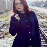 Schnittmuster Hemdblusenkleid BELLA DONA (34-56) : - Sewando