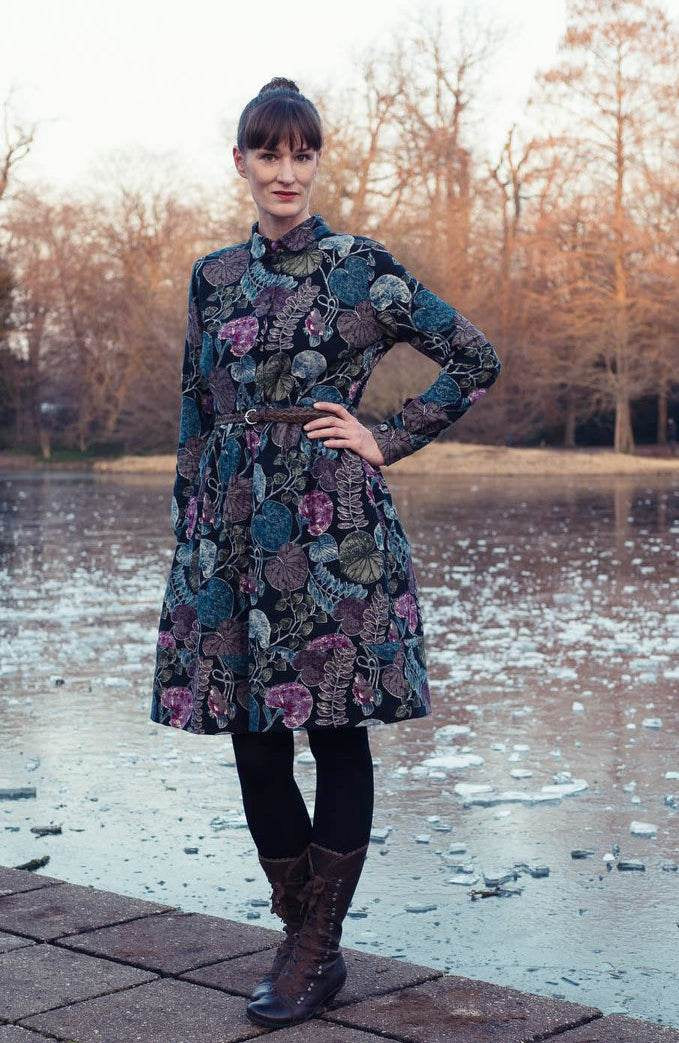 Schnittmuster Hemdblusenkleid BELLA DONA (34-56) : - Sewando