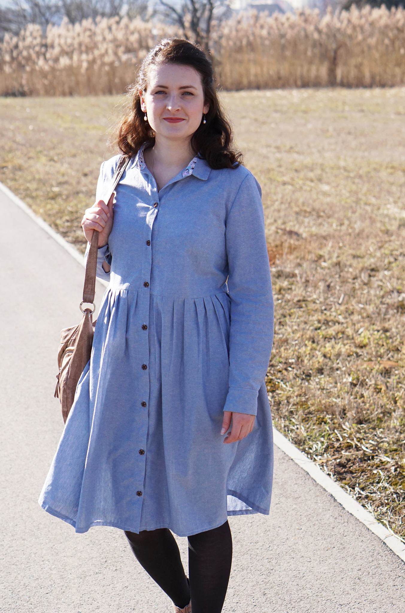 Schnittmuster Hemdblusenkleid BELLA DONA (34-56) : - Sewando