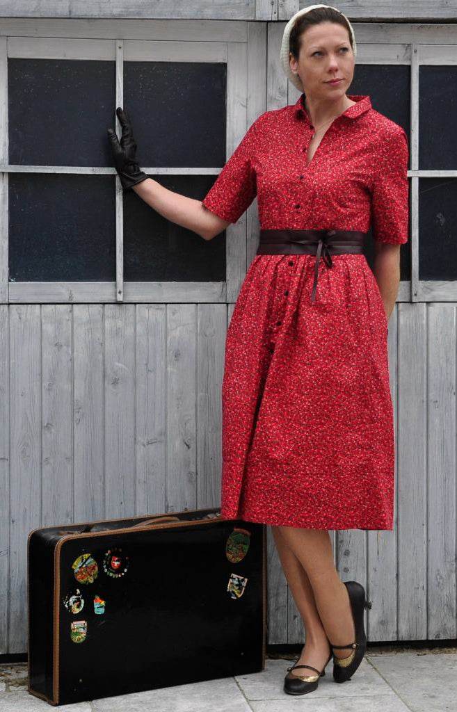 Schnittmuster Hemdblusenkleid BELLA DONA (34-56) : - Sewando